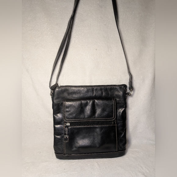 🍸 Giani Bernini🍸 Venice Napa Crossbody Bag - Picture 1 of 14